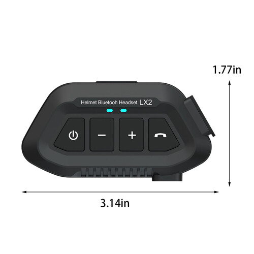 Ακουστικά Bluetooth για κράνος μοτοσικλέτας Bluetooth5.0, πλήρες κράνος, μισό κράνος, 2