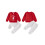 (12-18 Months, Red) Conjunto de Natal e Outono. 2