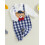 (0-3 Months, White) Casual jumpsuit met geruite romper. 4
