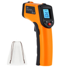 ABOHU Infrared Thermometer Gun, Digital Temperature Gun -50C ~ 550C (-58F ~ 1022F), Non-Contact Surface Temperature Gun for Measuring Cooking Foo