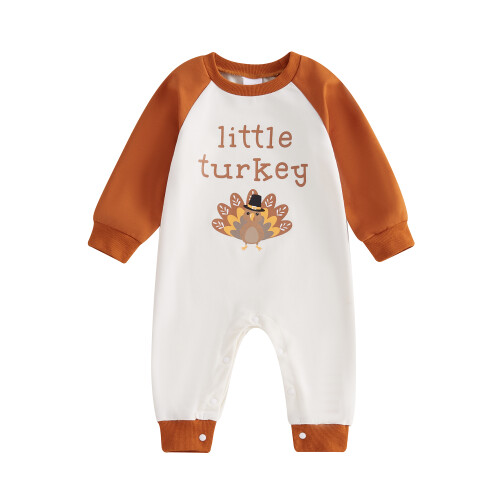 (6-12 Months, Apricot) Baba Hálaadás Napi Újszülött Ruha