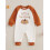 (6-12 Months, Apricot) Baba Hálaadás Napi Újszülött Ruha 3