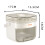 HIBIBUD countertop ice maker with scoop, 24-cube tray, white 3