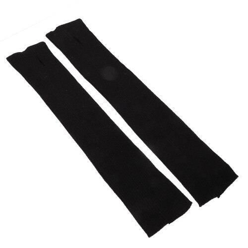 Arm Warmers 1 Pair Black for Protection 2