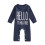 (Newborn, Navy Blue) Φθινοπωρινή φόρμα για στρογγυλή λαιμόκοψη. 1