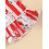 (4-5 Years, Red) Ensemble pyjama de à volants. 8