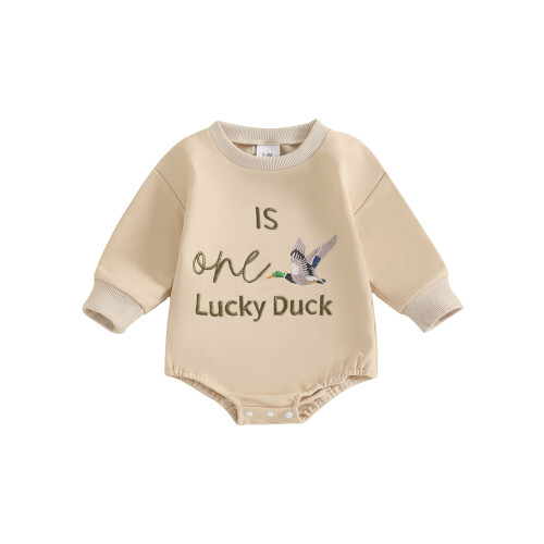 (0-3 Months, Beige) Κορμάκι μακριά μανίκια, κορίτσια, νεογέννητα
