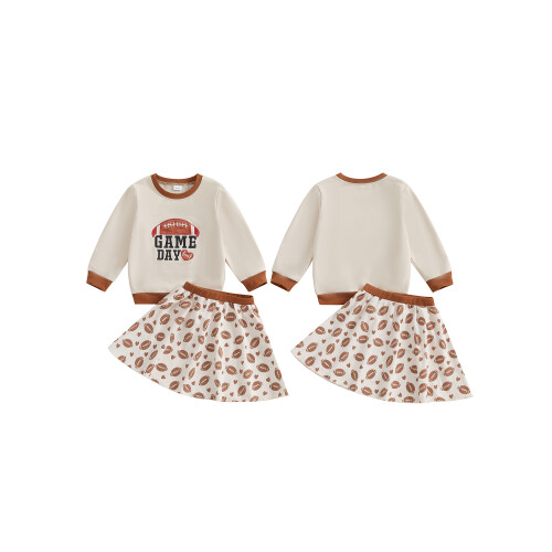 (4-5 Years, Khaki) Φούστες 2 Τεμαχίων Γραμμή A 1