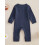 (Newborn, Navy Blue) Φθινοπωρινή φόρμα για στρογγυλή λαιμόκοψη. 6