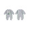 (0-3 Months, Gray) Ολόσωμη φόρμα για ρούχα Romper 2