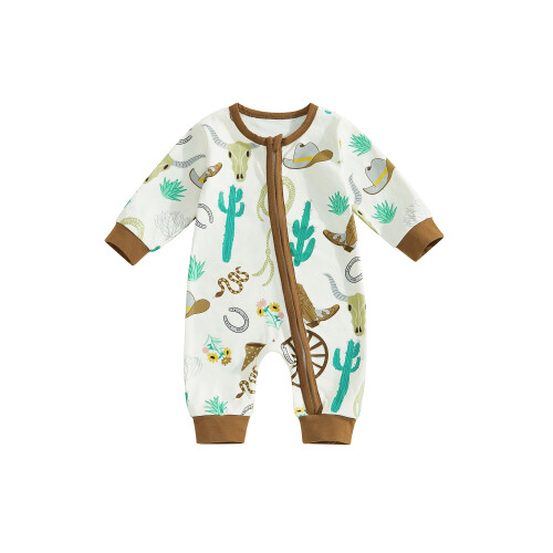 (6-12 Months, Light Brown) Tutina autunnale per lunghezza intera.