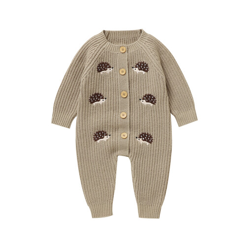 (3-6 Months, Khaki) Baby Mädchen Jungen Bodysuits Jumpsuits