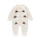 (6-9 Months, White) Baby Mädchen Jungen Bodysuits Jumpsuits 1