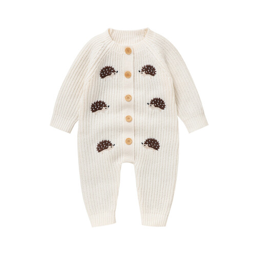 (6-9 Months, White) Baby Mädchen Jungen Bodysuits Jumpsuits