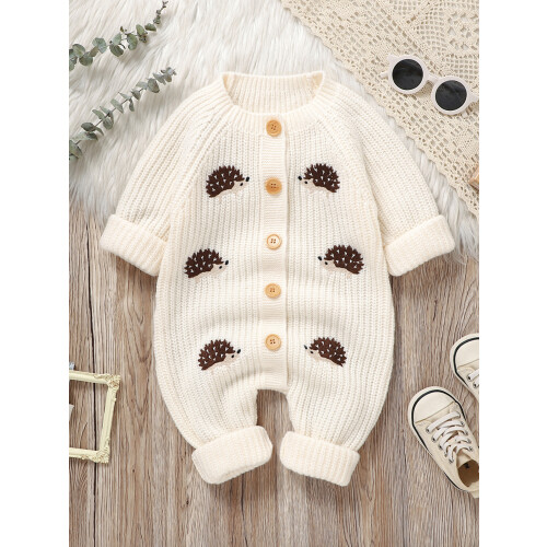 (12-18 Months, White) Baby Mädchen Jungen Bodysuits Jumpsuits 2