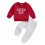 (12-18 Months, Red 1) Conjunto de roupa para recém-nascidos. 1