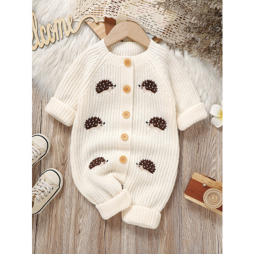 (12-18 Months, White) Baby Mädchen Jungen Bodysuits Jumpsuits 1