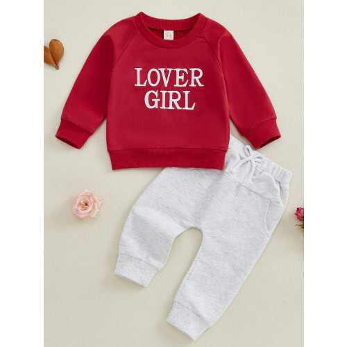 (2-3 Years, Red) Conjunto de roupa para recém-nascidos. 2