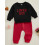 (18-24 Months, Black 1) Conjunto de roupa para recém-nascidos. 4