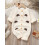 (6-9 Months, White) Baby Mädchen Jungen Bodysuits Jumpsuits 3