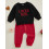 (2-3 Years, Black) Conjunto de roupa para recém-nascidos. 5