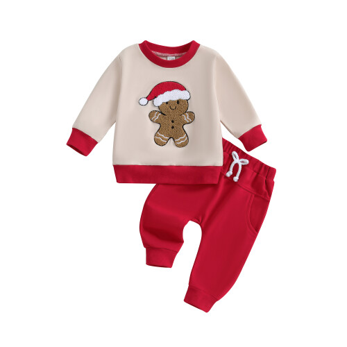 (3-6 Months, Khaki) Χριστουγεννιάτικες στολές νήπια, μανίκια, παντελόνια.