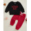 (18-24 Months, Black 1) Conjunto de roupa para recém-nascidos. 3