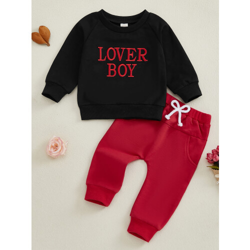 (18-24 Months, Black 1) Conjunto de roupa para recém-nascidos. 2