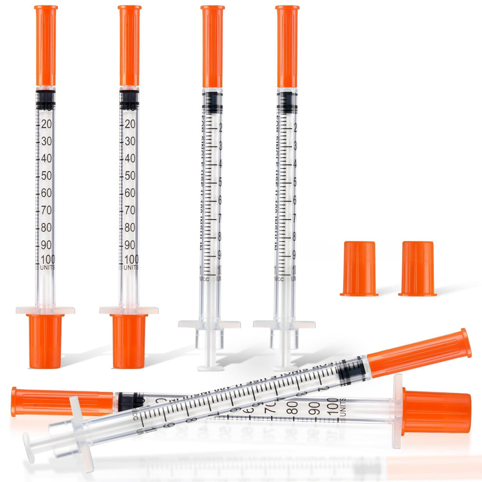 Photos - Other Hand Tools Tiezeeu 100 Pack 1ML Multiple Uses Distribution Measuring Tools with 31G, Individually Sealed Packaging, Lab Accessories for