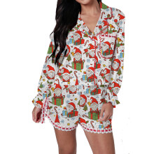 (S, Multi-Color Elf) Ensemble pyjama de Vêtement intérieur.