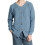 (M, Light Blue) Gilet cardigan décontracté en maille 1