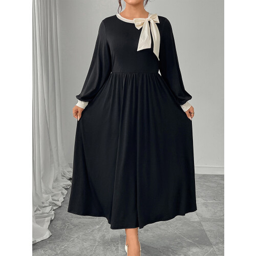 (XL, Black) Robe longue grande et voyages. 2