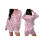 (M, Pink Bow) Ensemble pyjama de Vêtement intérieur. 4