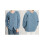 (L, Light Blue) Gilet cardigan décontracté en maille 2