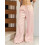 (L, Pink) Γυναικείο παντελόνι πιτζάμας, χαλαρή εφαρμογή 3
