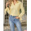 (XL, Lemon Yellow) Chemises rayées pour à boutons 6