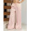 (S, Pink) Γυναικείο παντελόνι πιτζάμας, χαλαρή εφαρμογή 5