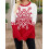 (XL, Red) Pull ample d'automne pour Noël 5