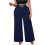 (XXL, Navy Blue) Plus Size Γυναικεία Καθημερινή Χρήση 1