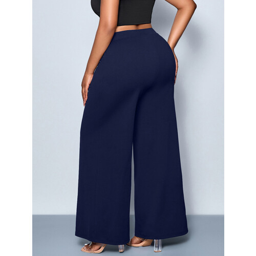 (XXL, Navy Blue) Plus Size Γυναικεία Καθημερινή Χρήση 2