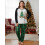 (XL, Green) Ensemble pyjama de de nuit. 2