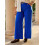 (XXL, Blue) Calças plus size e festas. 9