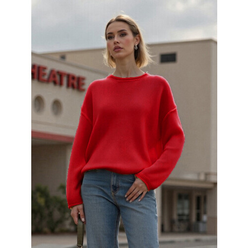 (M, Red) Pull ample et Style streetwear. 1