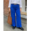 (XXL, Blue) Calças plus size e festas. 6