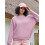 (M, Light Purple) Pull ample et Style streetwear. 3