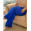 (XXL, Blue) Calças plus size e festas. 8