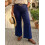 (XL, Navy Blue) Plus Size Γυναικεία Καθημερινή Χρήση 7