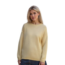 (M, Light Yellow) Női lezser, laza utcai viseletre
