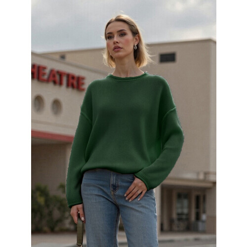 (XL, Green) Pull ample et Style streetwear. 2