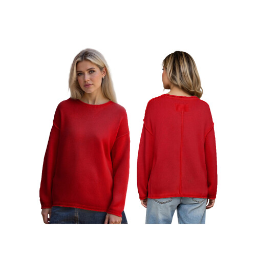 (XL, Red) Pull ample et Style streetwear. 1